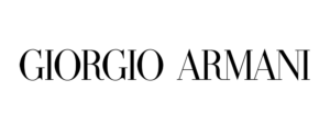 Logo de Giorgio Armani, marca de perfumes originales disponible en Luzents.

