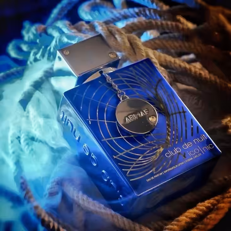 Presentación del perfume Armaf Club de Nuit Iconic para hombre en Luzents Riobamba