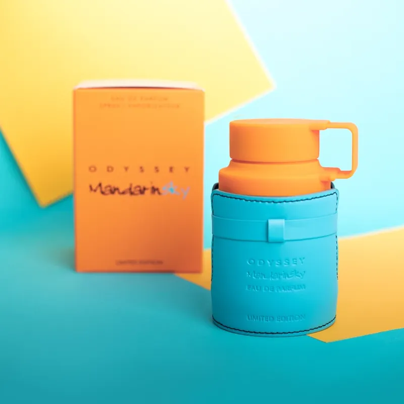 Fragancia Armaf Odyssey Mandarin Sky cítrica original disponible en Luzents Riobamba Ecuador