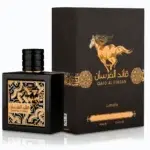Perfume Lattafa Qaed Al Fursan original aroma dulce amaderado en Luzents Riobamba Ecuador