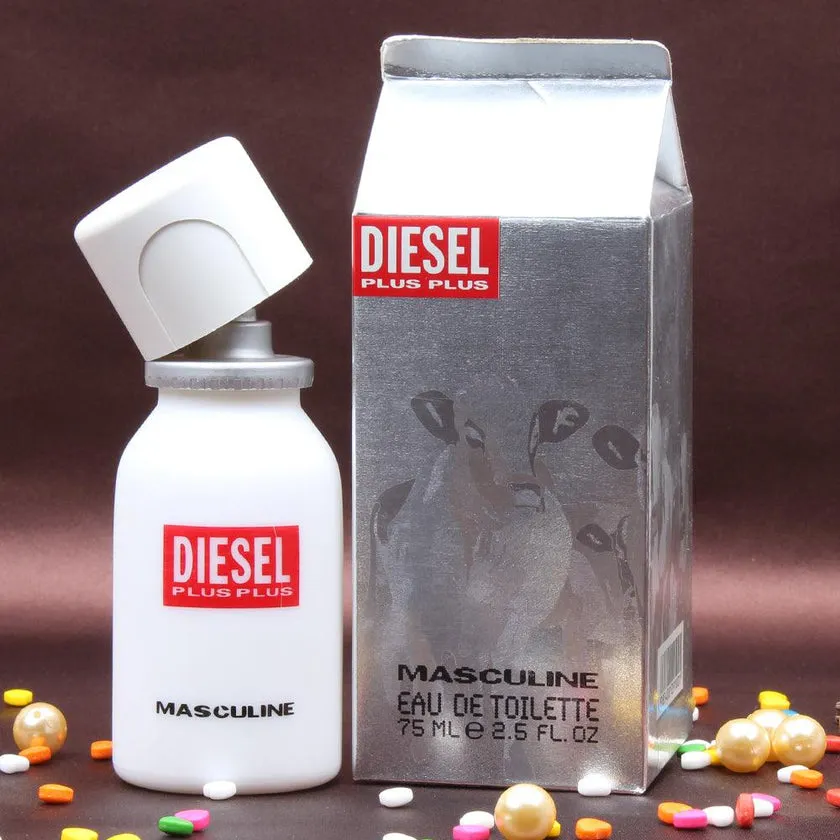 Fragancia clásica Diesel Plus Plus Masculine para hombre disponible en Luzents Riobamba Ecuador