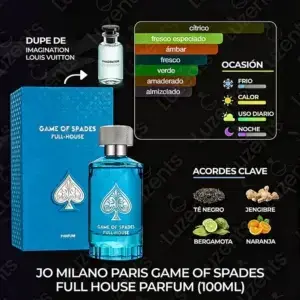 Jo Milano Paris Game of Spades Full House