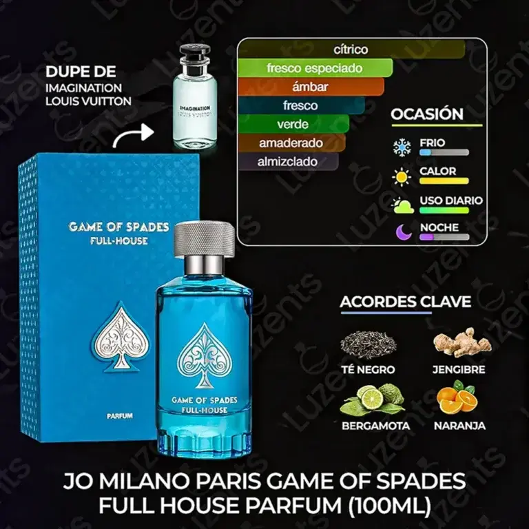 Jo Milano Paris Game of Spades Full House