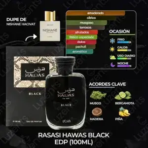 Rasasi Hawas Black