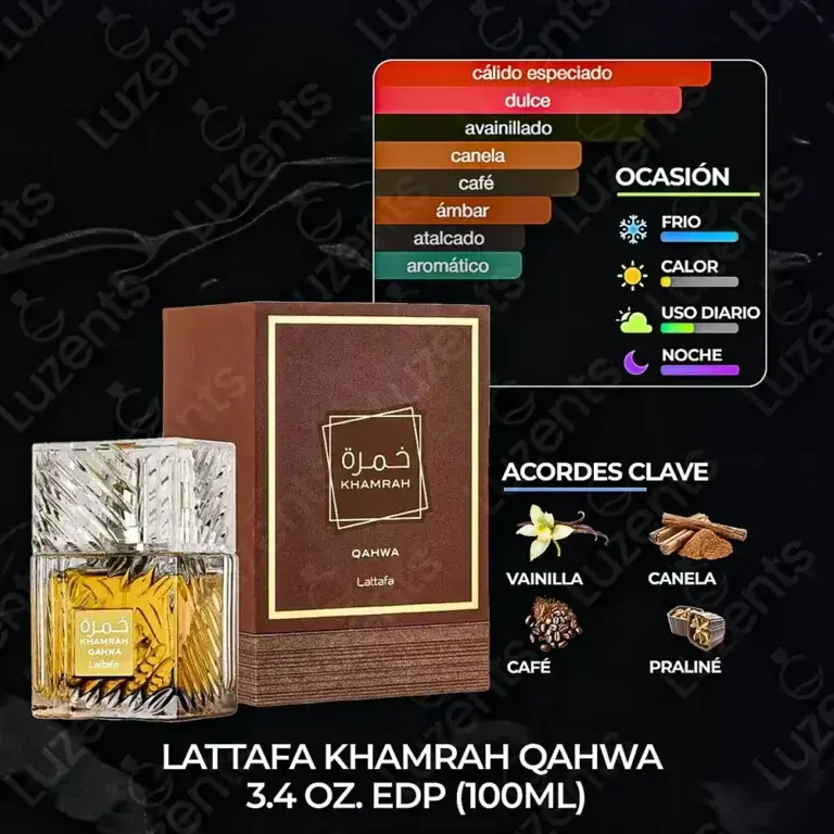 Luzents 47 Lattafa Khamrah Qahwa