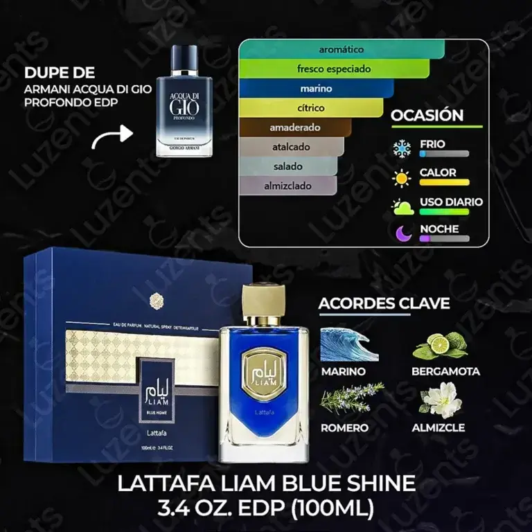 Lattafa Liam Blue Shine