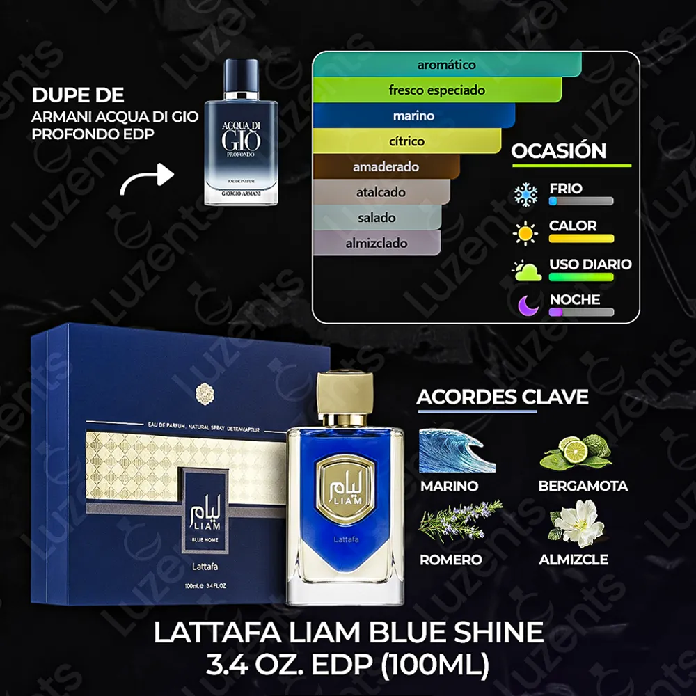 Lattafa Liam Blue Shine