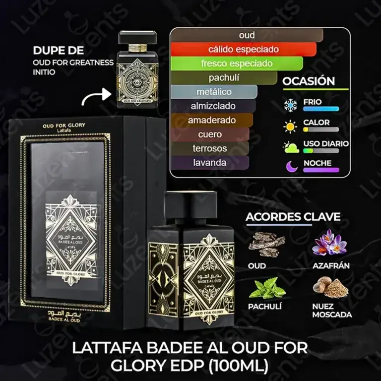 Lattafa Bade'e Al Oud Oud for Glory