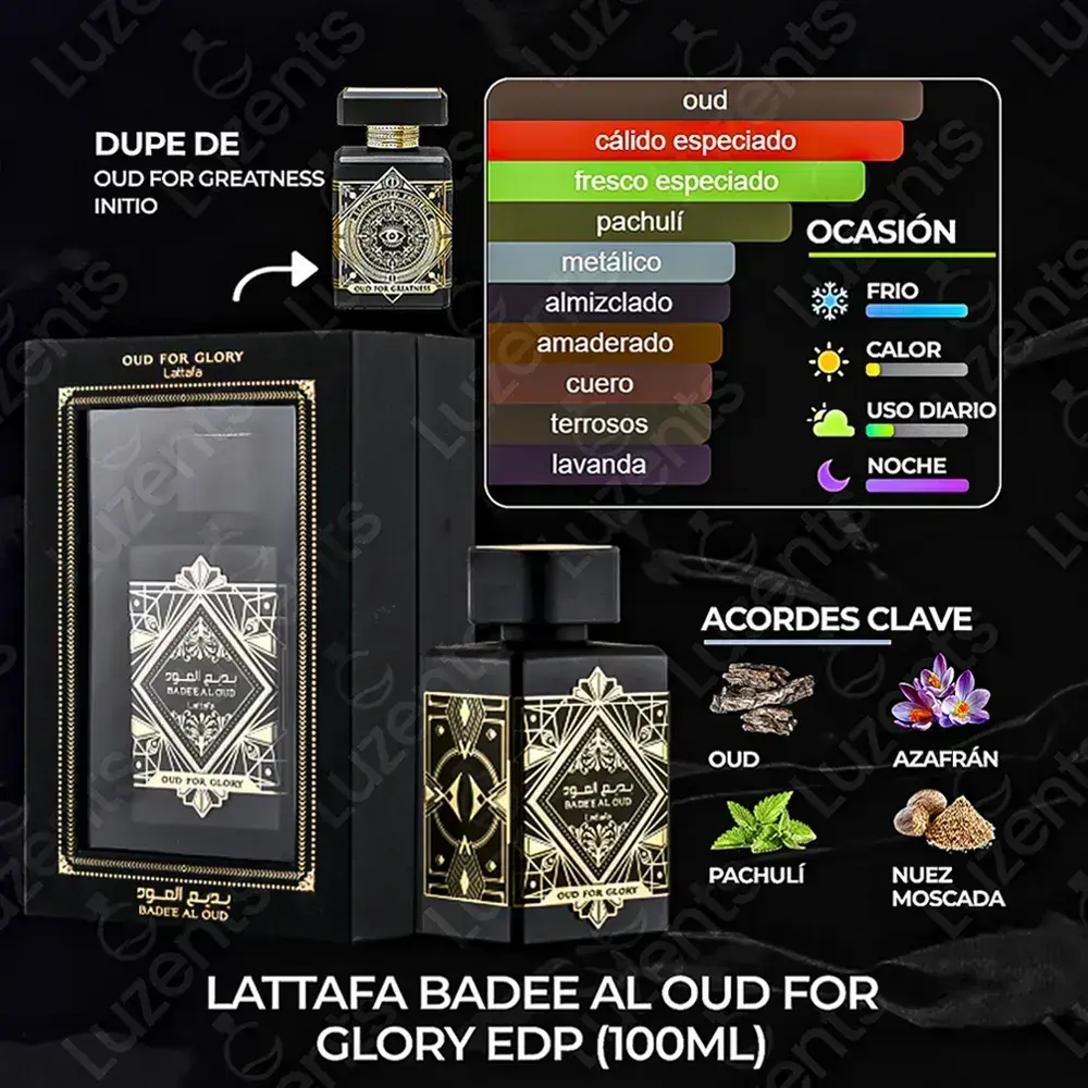 Lattafa Bade'e Al Oud Oud for Glory
