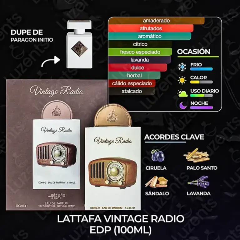 Lattafa Vintage Radio