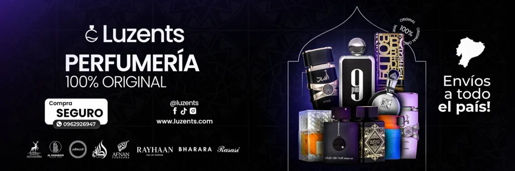Perfumes Árabes Originales en Ecuador - Tienda Luzents