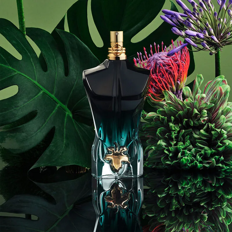 Frasco masculino transparente azul Jean Paul Gaultier Riobamba Ecuador