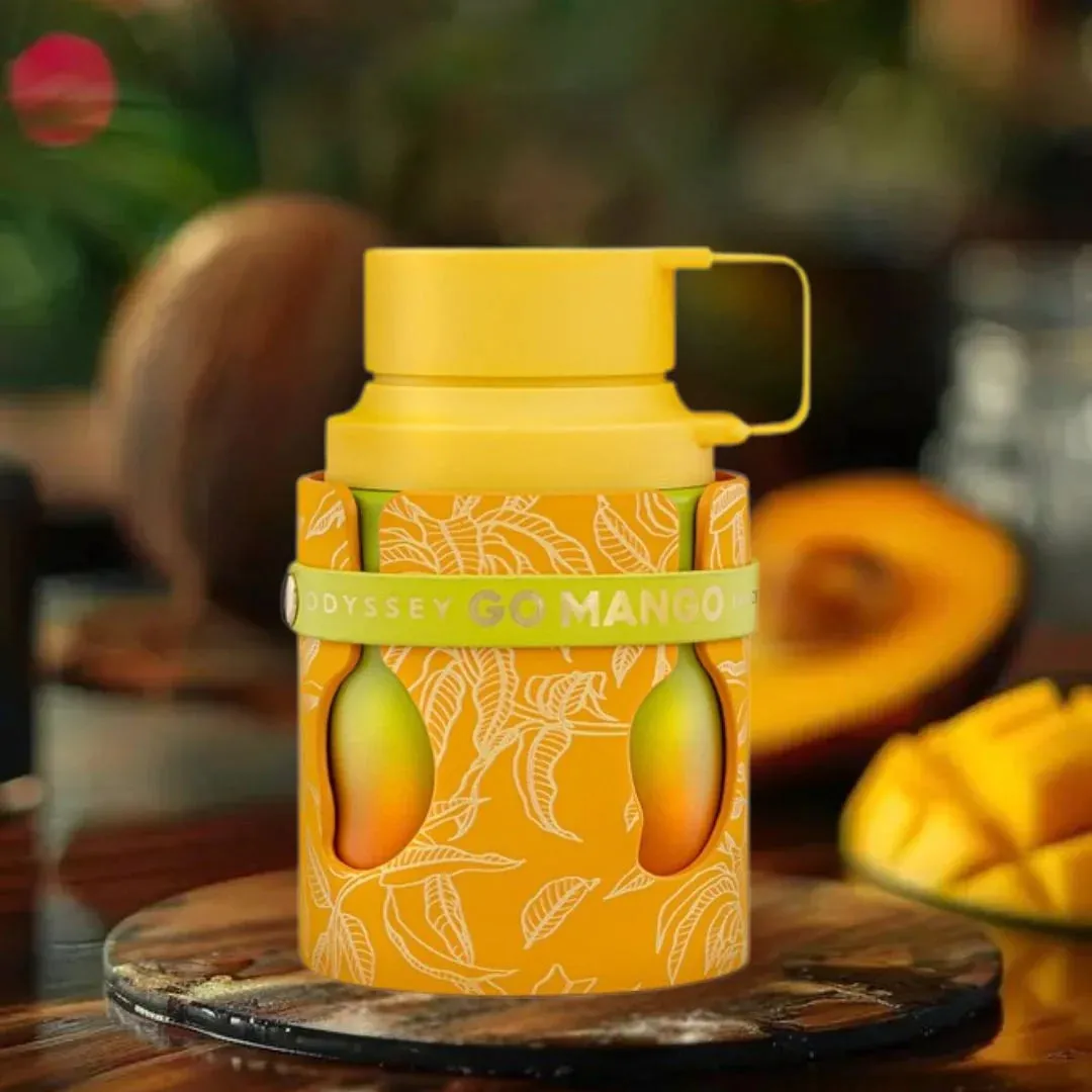 Perfume árabe Odyssey Go Mango para uso diario en Ecuador