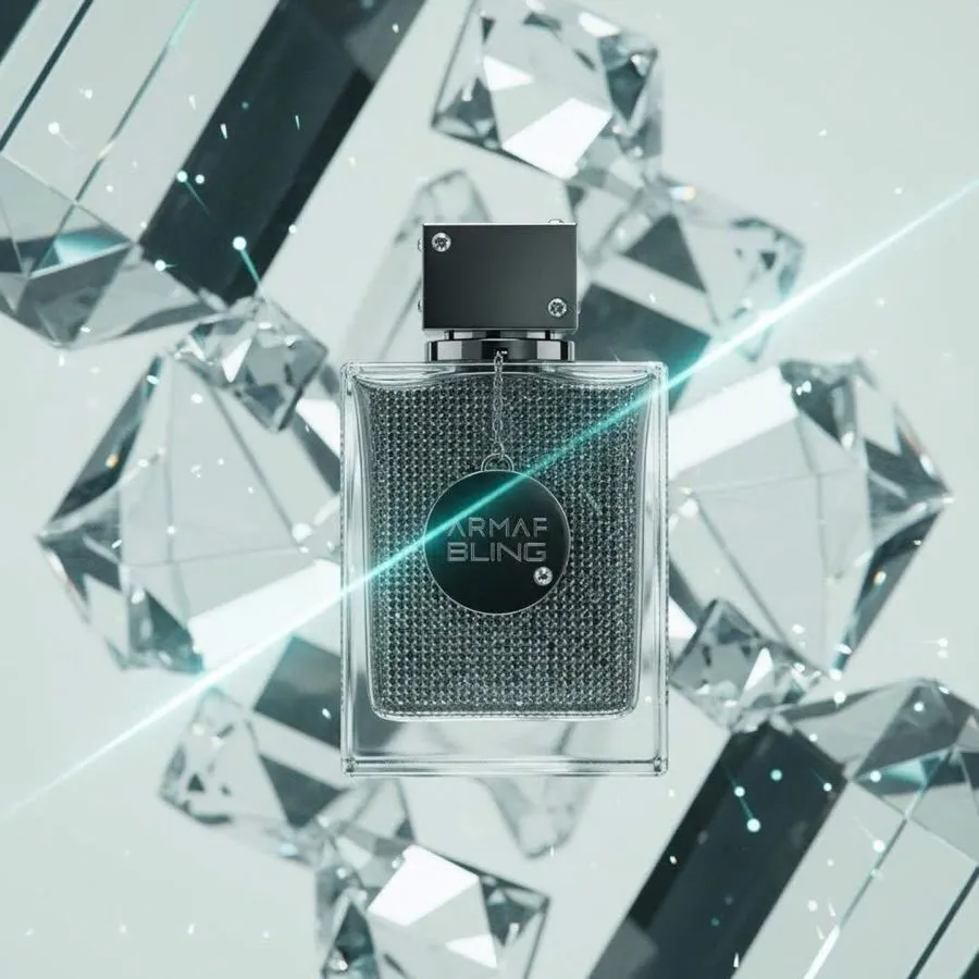 Botella brillante y elegante Armaf Club de Nuit Bling Riobamba Ecuador
