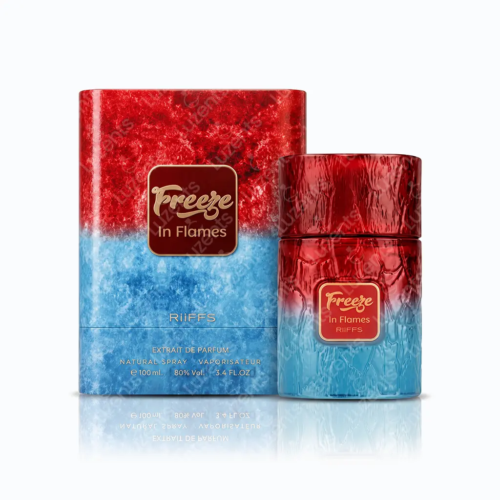 Perfume unisex frutal y mentolado riiffs freeze in flames ecuador Riobamba
